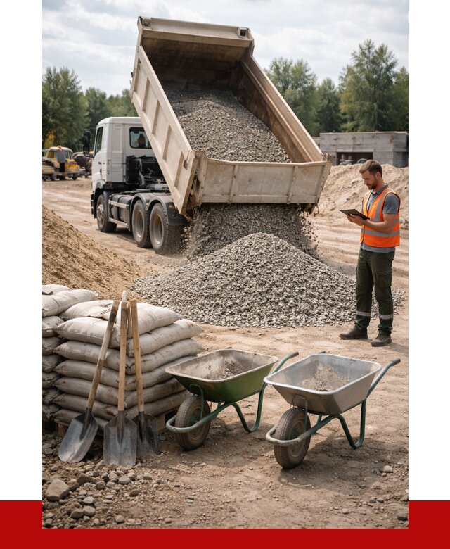 Доставка нерудных материалов в Нижнем Тагиле от 1249 руб. | ПРОНЕРУДНжн