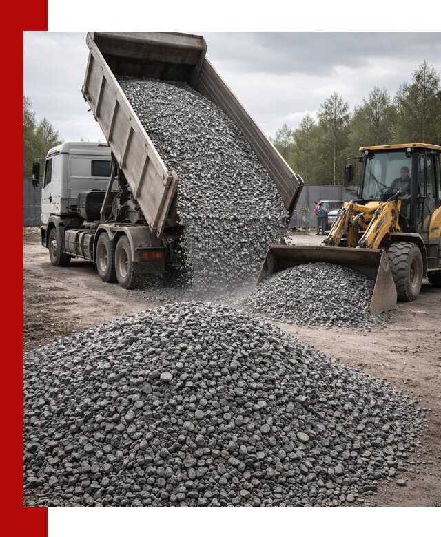 Доставка и продажа щебня гранитного в Нижнем Тагиле