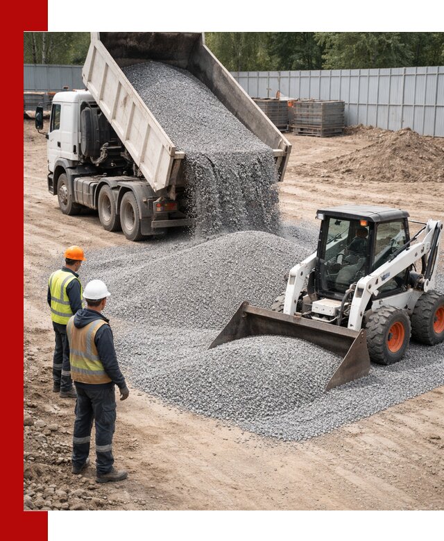 Доставка и продажа гранитного щебня фракции 0-5 в Нижнем Тагиле