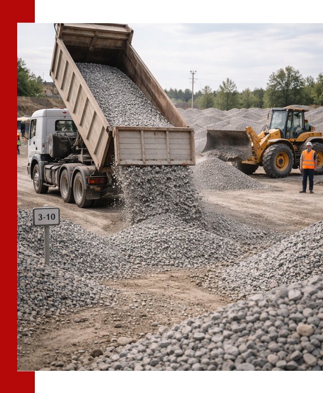 Гранитный щебень фракции 3–10: доставка и продажа в Нижнем Тагиле