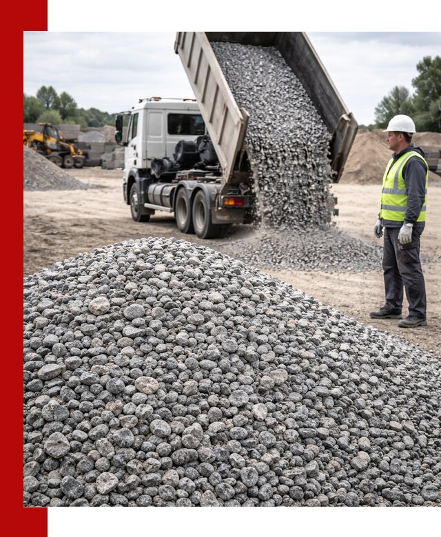 Доставка и продажа гранитного щебня фракции 5-20 в Нижнем Тагиле