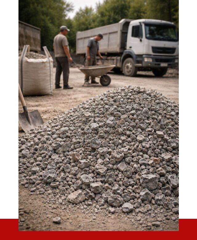 Гранитный щебень фракция 20-40 в Нижнем Тагиле от 3331 руб. ПРОНЕРУДНжн