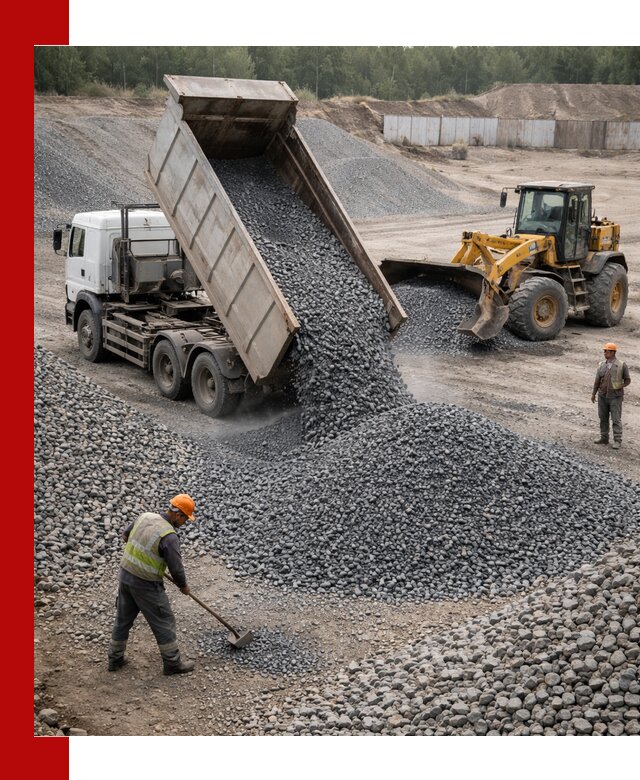 Щебень габбро-диабаз фр. 5-20 с доставкой в Нижнем Тагиле