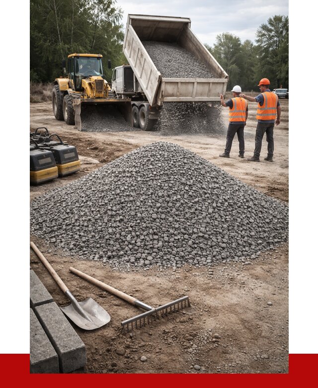 Гравийный щебень купить в Нижнем Тагиле от 2290 р. ПРОНЕРУДНжн