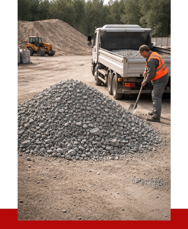 Гравийный щебень фракция 5-10 в Нижнем Тагиле от 2290 р. | ПРОНЕРУДНжн