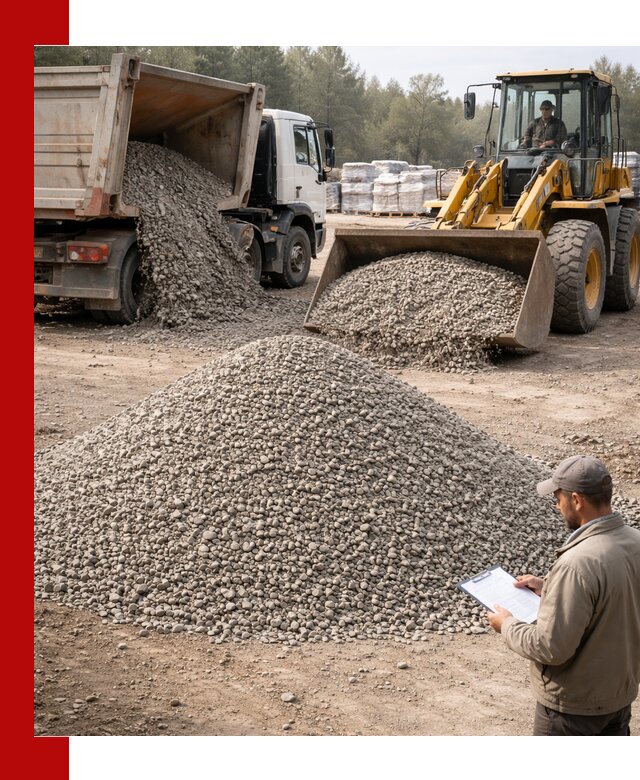 Гравийный щебень фракция 5–10 с доставкой в Нижнем Тагиле