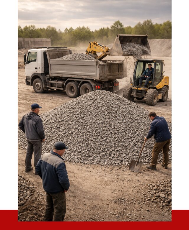 Гравийный щебень фракция 5-20 в Нижнем Тагиле от 2498 р. ПРОНЕРУДНжн