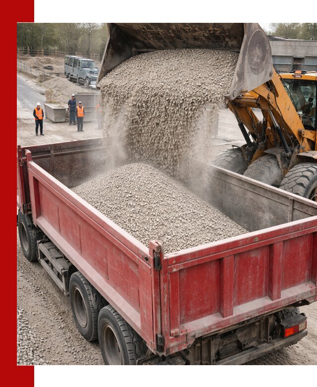 Купить известняковый щебень фракции 0-5 с доставкой в Нижнем Тагиле