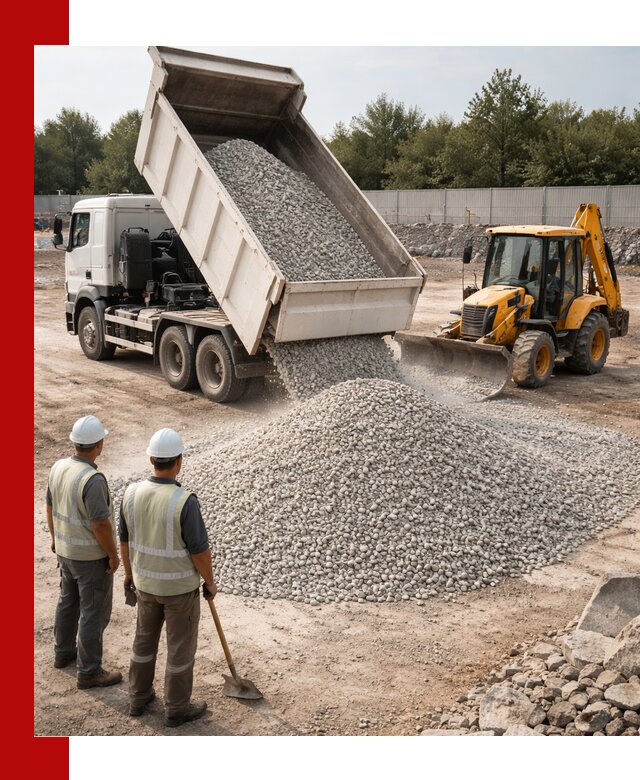 Купить известняковый щебень фракции 5–10 мм с доставкой в Нижнем Тагиле