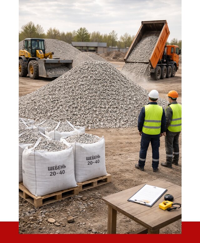 Известняковый щебень 20-40 в Нижнем Тагиле от 2186 р. ПРОНЕРУДНжн
