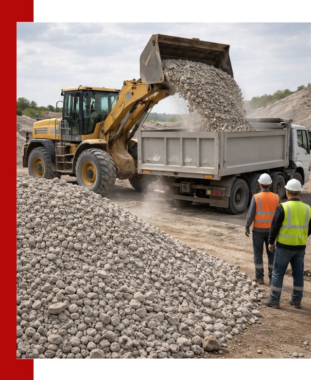 Доломитовый щебень фракция 40–71 доставка и продажа в Нижнем Тагиле