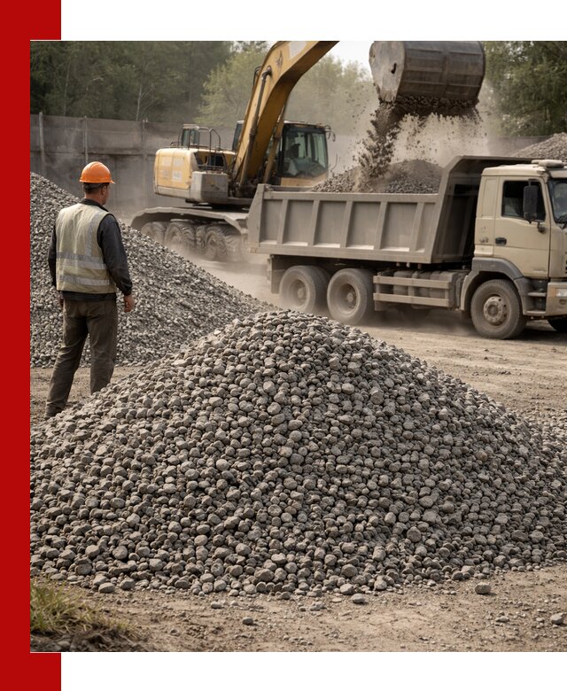 Шлаковый щебень фракция 5-20 с доставкой в Нижнем Тагиле