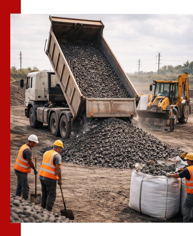 Шлаковый щебень фракция 40-70 с доставкой в Нижнем Тагиле