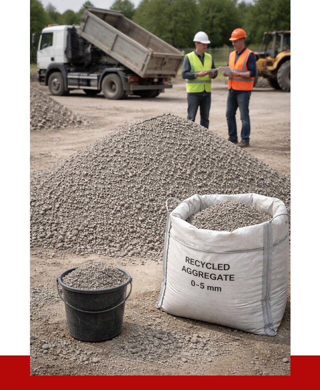 Вторичный щебень фракция 0-5 в Нижнем Тагиле от 1665 р. ПРОНЕРУДНжн