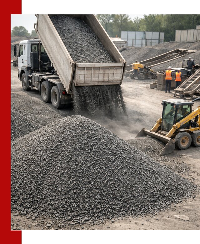Вторичный щебень фракция 0–5 с доставкой в Нижнем Тагиле