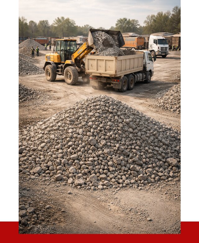 Вторичный щебень фракция 40-70 в Нижнем Тагиле от 1811 р, ПРОНЕРУДНжн
