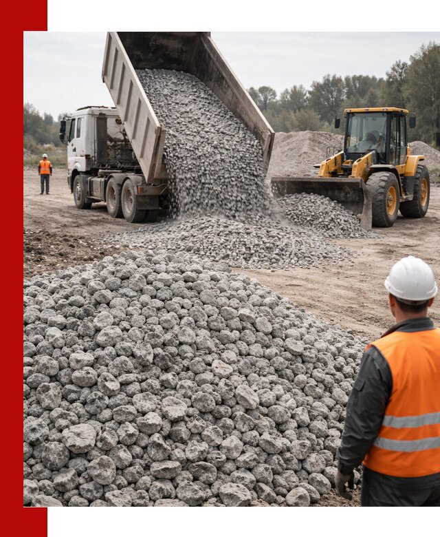 Доставка бетонного щебня фракции 20-40 в Нижнем Тагиле