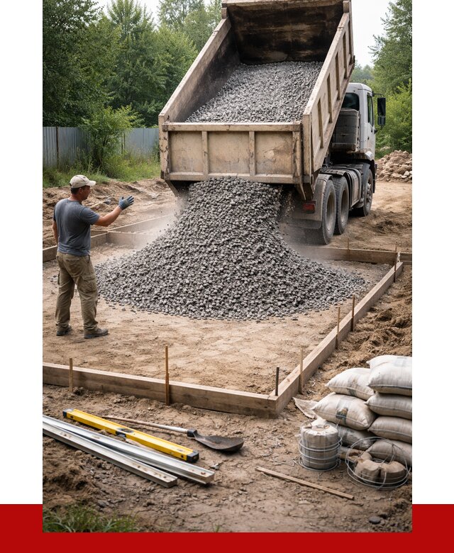 Купить щебень для фундамента в Нижнем Тагиле от 4684 р. | ПРОНЕРУДНжн