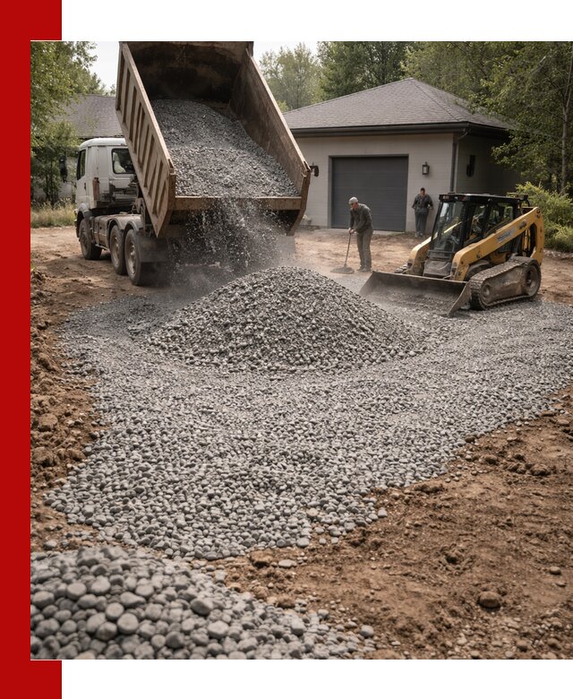 Щебень для парковки в Нижнем Тагиле: доставка и укладка качественного материала