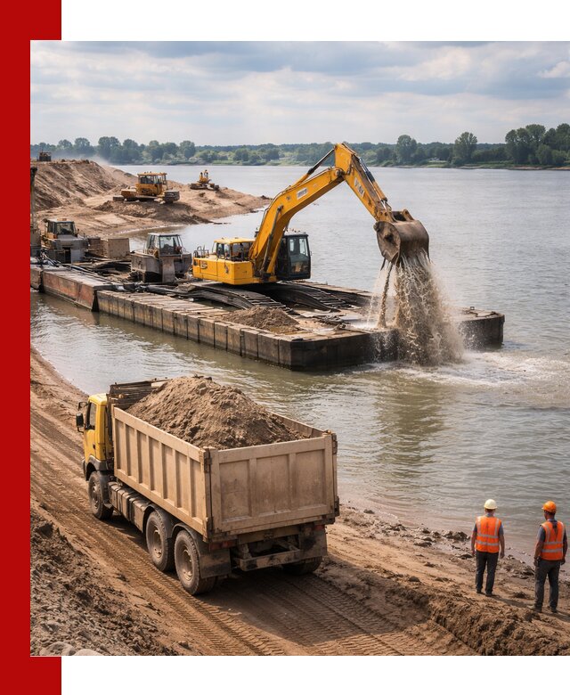 Намывной песок с доставкой в Нижнем Тагиле оптом и в розницу