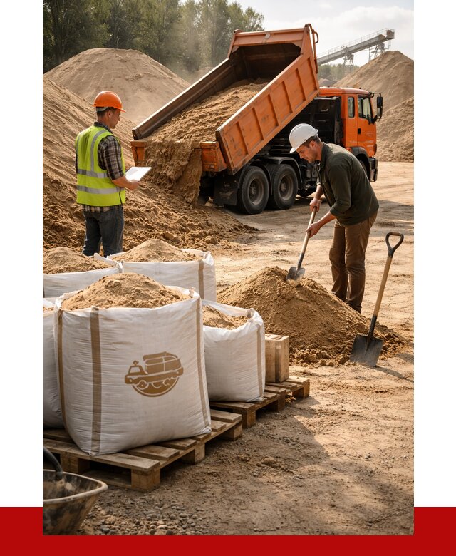 Строительный песок в Нижнем Тагиле от 2290 р. с доставкой, ПРОНЕРУДНжн