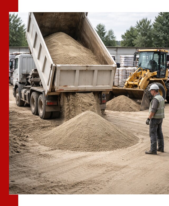 Поставка и доставка песка для бетона в Нижнем Тагиле