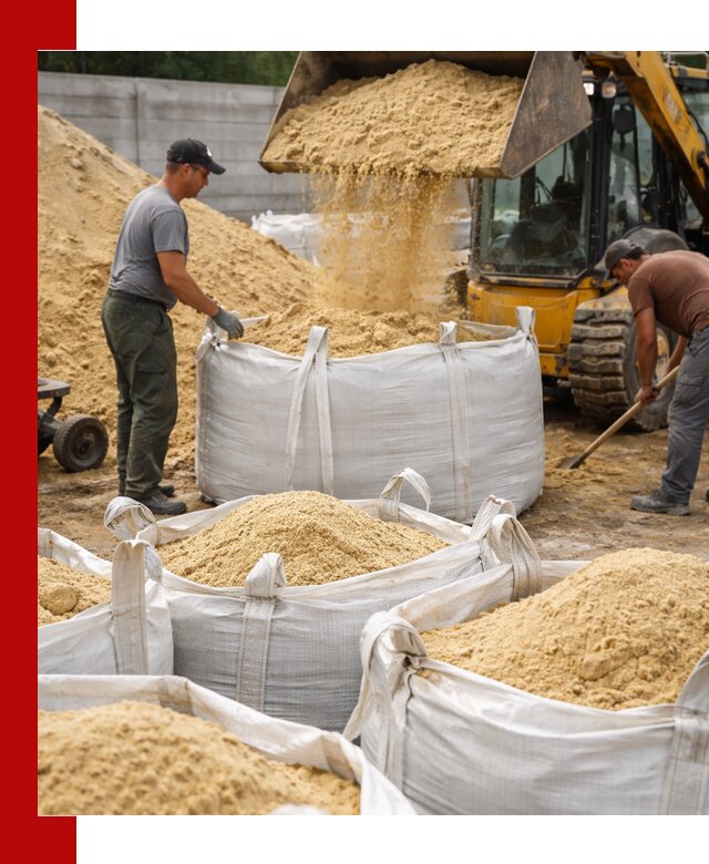 Поставка качественного песка для кладки в Нижнем Тагиле