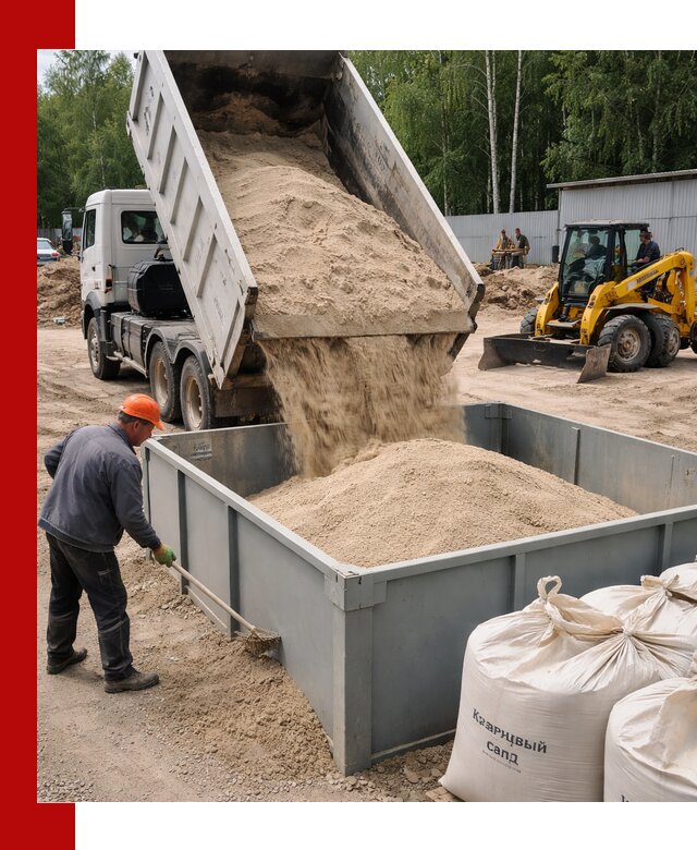 Кварцевый песок для фильтра в Нижнем Тагиле — доставка и качество