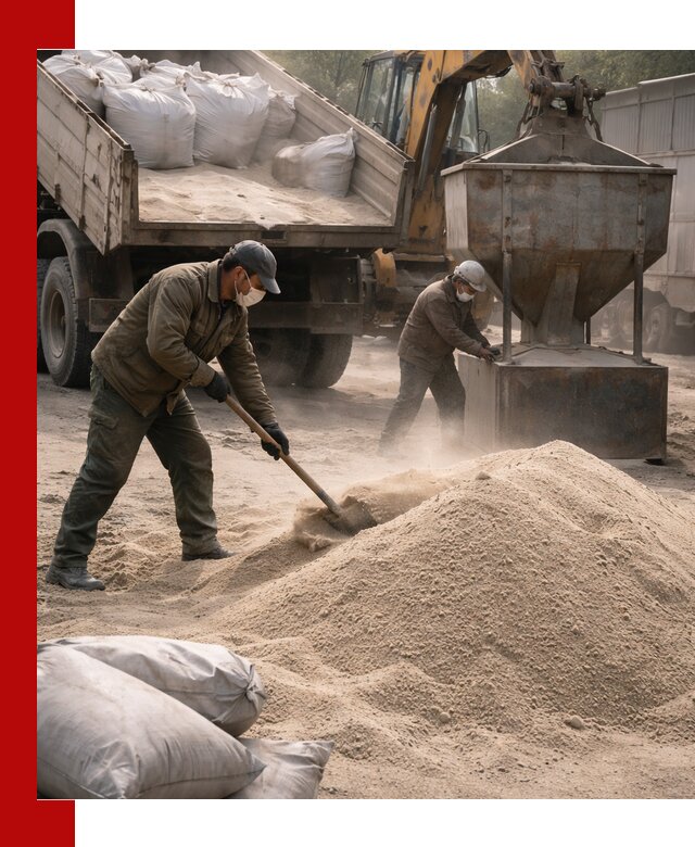 Кварцевый песок для пескоструя в Нижнем Тагиле — доставка и качество