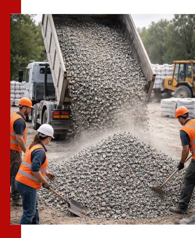 Доставка гравия и камня в Нижнем Тагиле оптом и в розницу