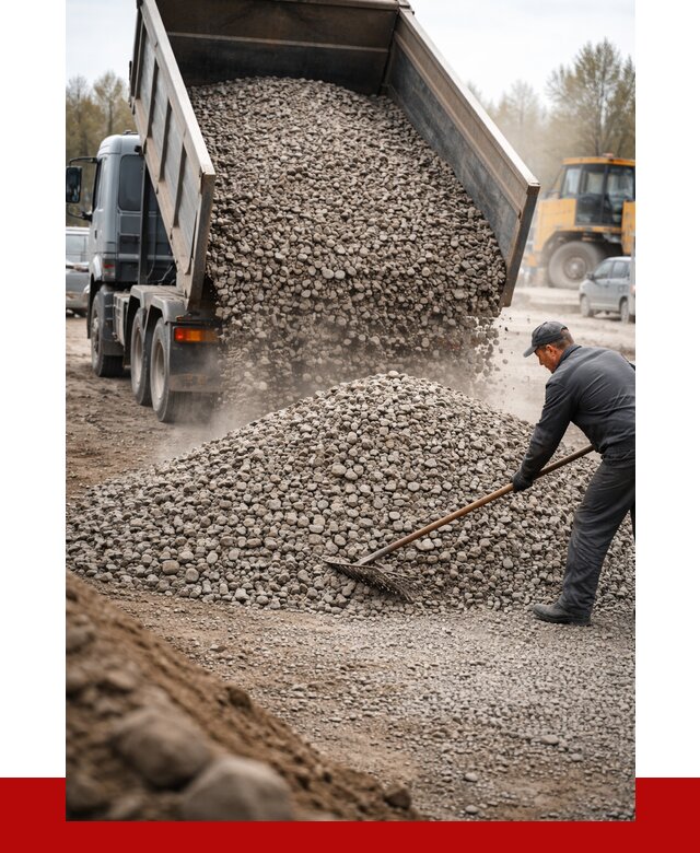 Гравий фракция 20-40 в Нижнем Тагиле от 2602 р. доставка | ПРОНЕРУДНжн