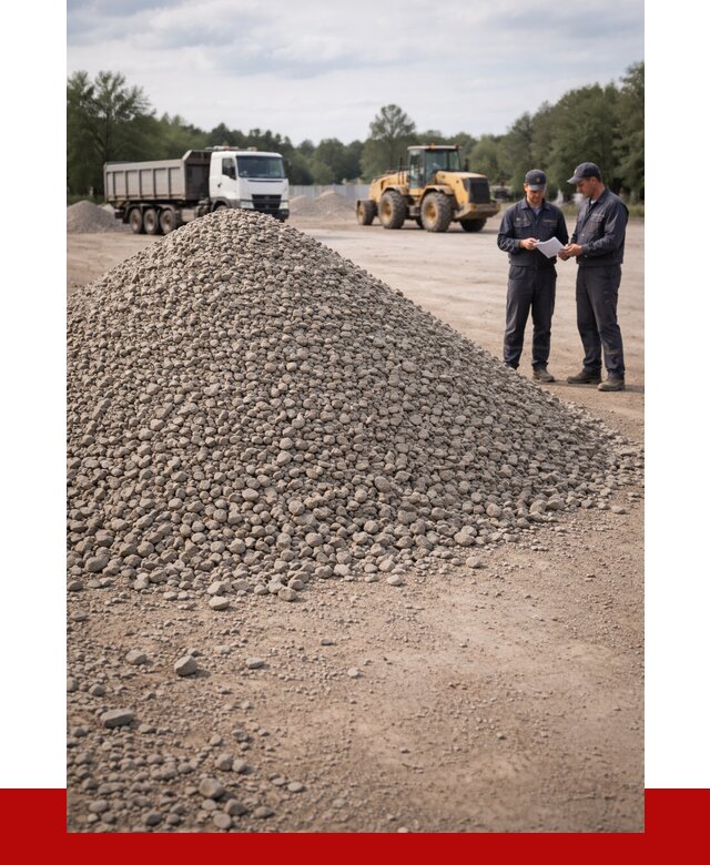 Купить гравий фракция 40-70 в Нижнем Тагиле от 1249 р. | ПРОНЕРУДНжн