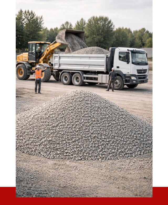 Купить мытый гравий в Нижнем Тагиле от 3643 р, доставка ПРОНЕРУДНжн