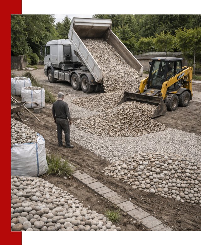 Доставка морской гальки оптом и в розницу в Нижнем Тагиле