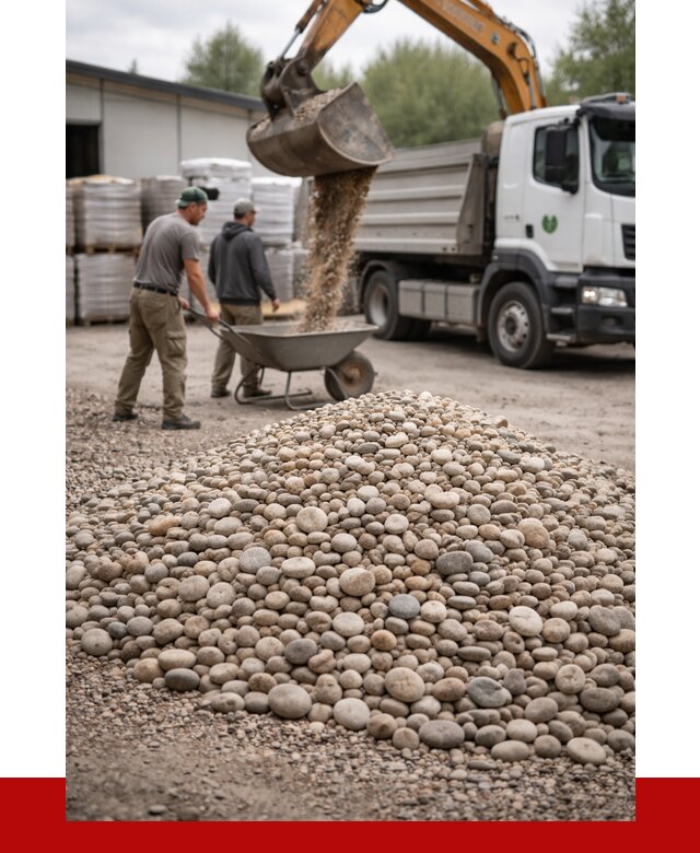 Галька декоративная в Нижнем Тагиле от 3331 р. за куб | ПРОНЕРУДНжн