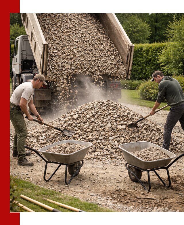 Доставка и продажа декоративной гальки в Нижнем Тагиле