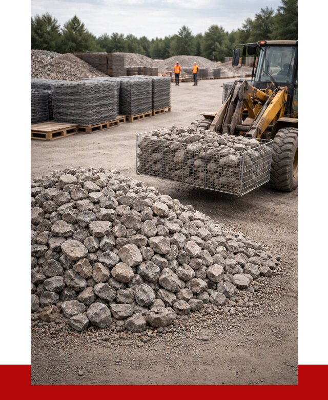 Камень для габионов фракция 70-150 в Нижнем Тагиле от 4372 р. | ПРОНЕРУДНжн