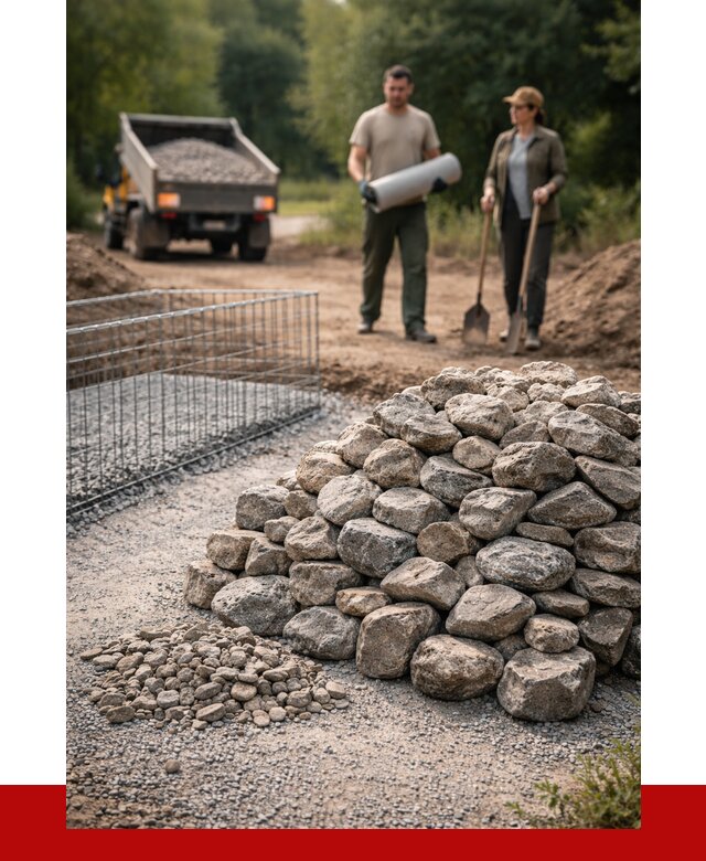 Камень для габионов фракция 100-200 в Нижнем Тагиле от 4996 р. | ПРОНЕРУДНжн