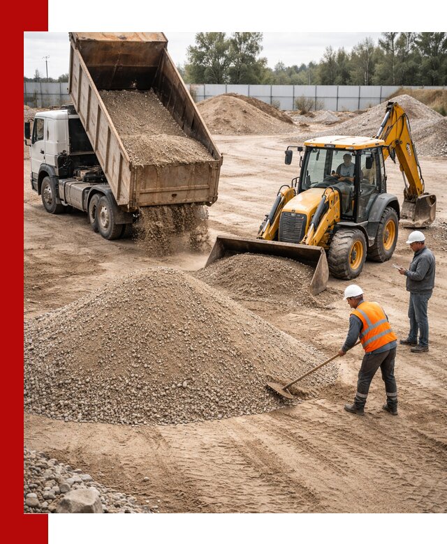 Поставка и доставка ПГС С4 в мешках и самосвалах в Нижнем Тагиле