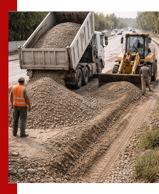 Опгс для устройства дорог и подсыпки в Нижнем Тагиле