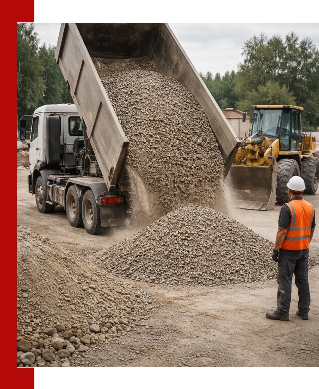 Доставка щпс в Нижнем Тагиле — щебеночно-песчаная смесь под заборы и дорожки