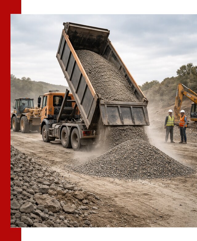 Щебёночно-песчаная смесь ЩПС С1 с доставкой в Нижнем Тагиле