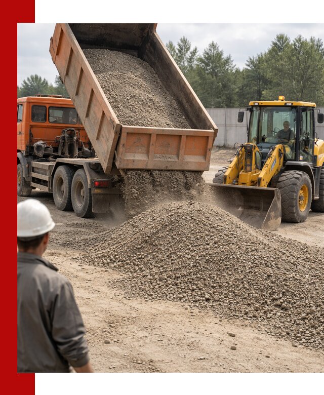 Доставка щпс С8 самосвалами в Нижнем Тагиле от производителя