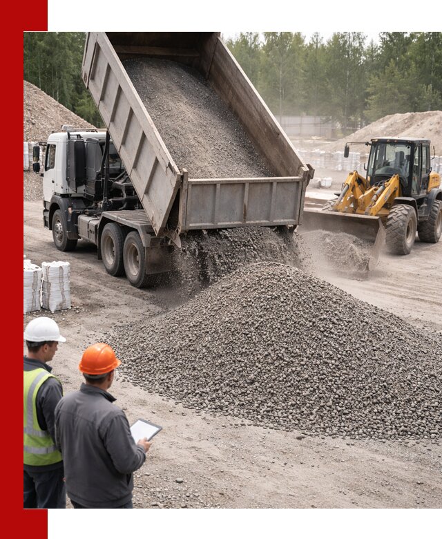 Доставка и продажа гранитного отсева 0-10 в Нижнем Тагиле