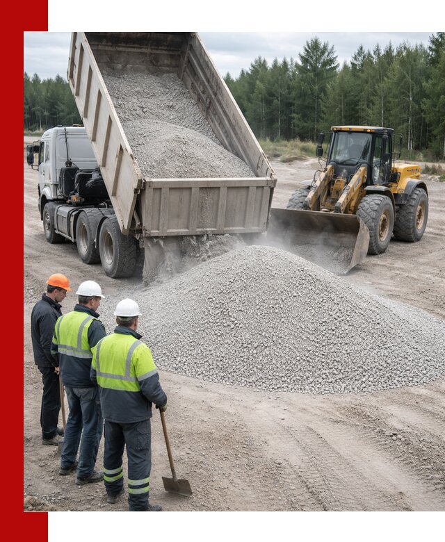 Известняковый отсев 0-5 доставка в Нижнем Тагиле быстро и выгодно