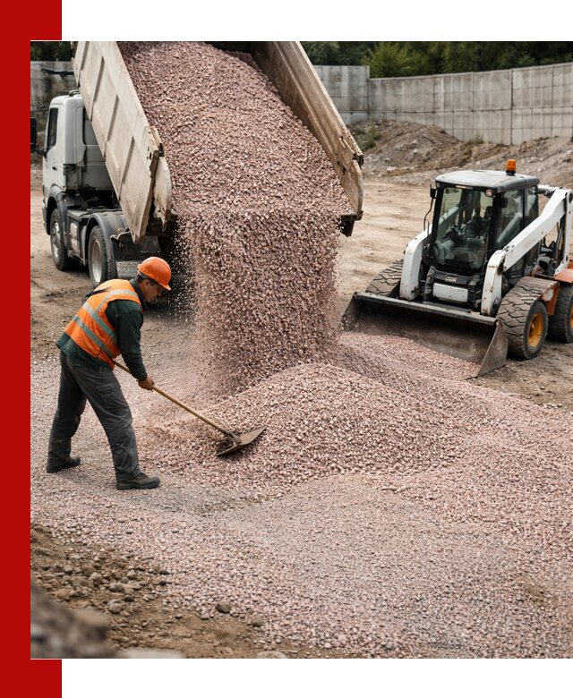Крошка розовый гранит с доставкой в Нижнем Тагиле от производителя