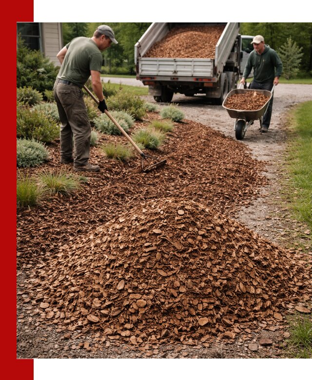 Крошка для мульчирования с доставкой в Нижнем Тагиле