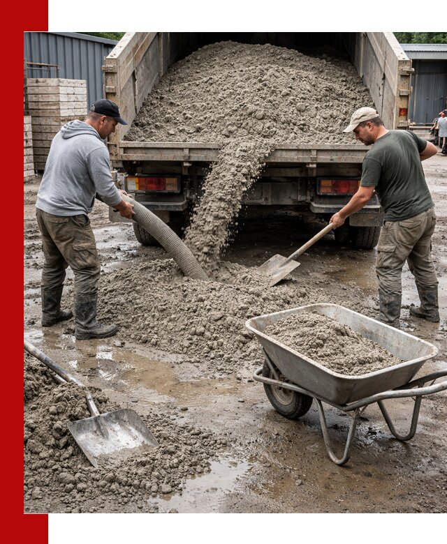 Цементно-песчаная смесь М150 доставка в Нижнем Тагиле