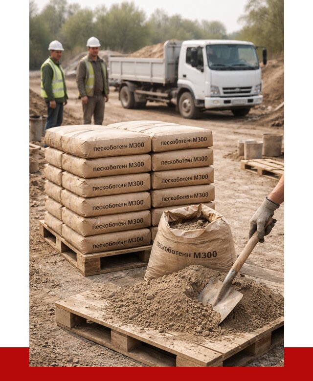 Пескобетон М300 в Нижнем Тагиле с доставкой от 4840 р. за куб | ПРОНЕРУДНжн