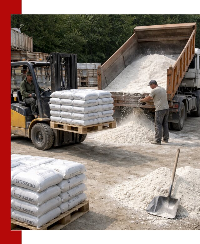 Доставка строительной извести оптом и в розницу в Нижнем Тагиле